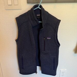 Patagonia Dark Blue Sleeveless Fleece